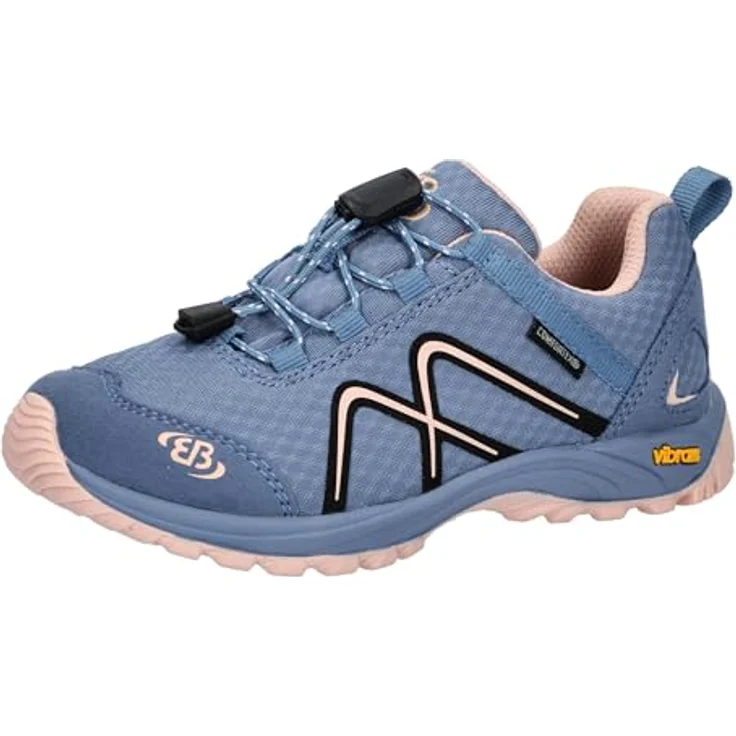 Brütting Outdoorschuh Guide 25, Wanderschuh in grau mit Schnellschnürsystem und Vibram-Laufsohle – Bild 1