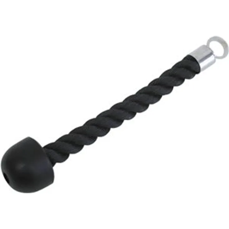 Bad Company Nylon Trizeps-Tau I Professionelles Fitnessgerät zum einarmigen Trizeps-Workout I BC-20 I 37 cm