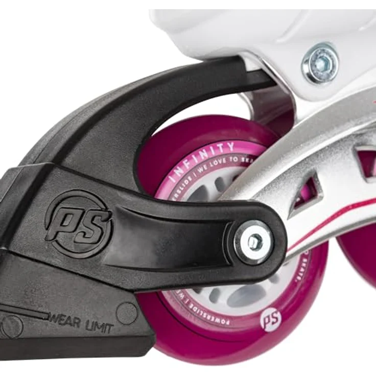 POWERSLIDE Universe 4w Inline-skates Weiß EU 37-40, Rollschuhe mit Powerslide Technologie – Bild 10