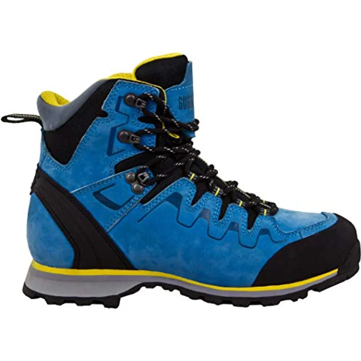 GUGGEN Mountain PM025 Damen Wanderstiefel, Wasserdichte Membrane, Verstärkte Schuhspitze, Blau – Bild 3