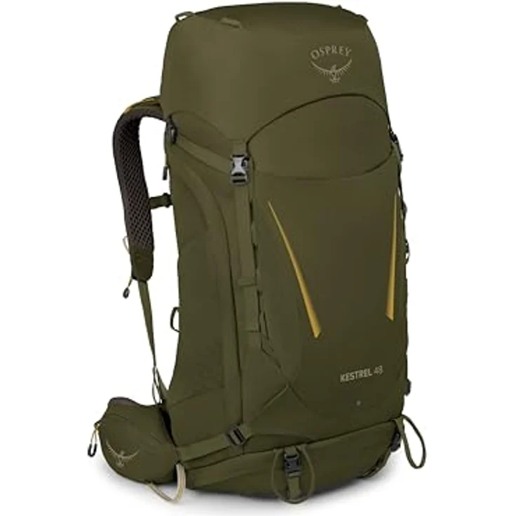 Osprey Kestrel 48 Trekkingrucksack, S-M, 79 cm, 100% Nylon, ideale Wanderlösung – Bild 1