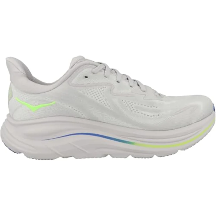 Hoka Clifton 10, Laufschuhe für Herren mit reaktiver Dämpfungstechnologie, graue Farbvariante, Größe 44 – Bild 3