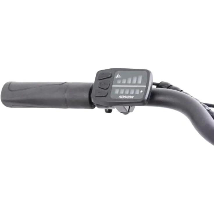 F.lli Schiano E-Moon 26 Zoll E-Bike Elektrofahrrad, Pedelec mit 250W Motor und 7-Gang-Getriebe, E-Citybike mit Frontmotor, Schwarz – Bild 4
