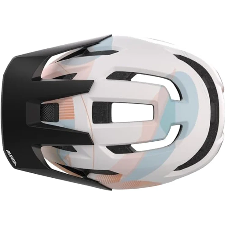 Alpina Taunus Mips, Fahrradhelm mit Ceramic Aussenschale, off-white sand matt (Größe 55-59) – Bild 8