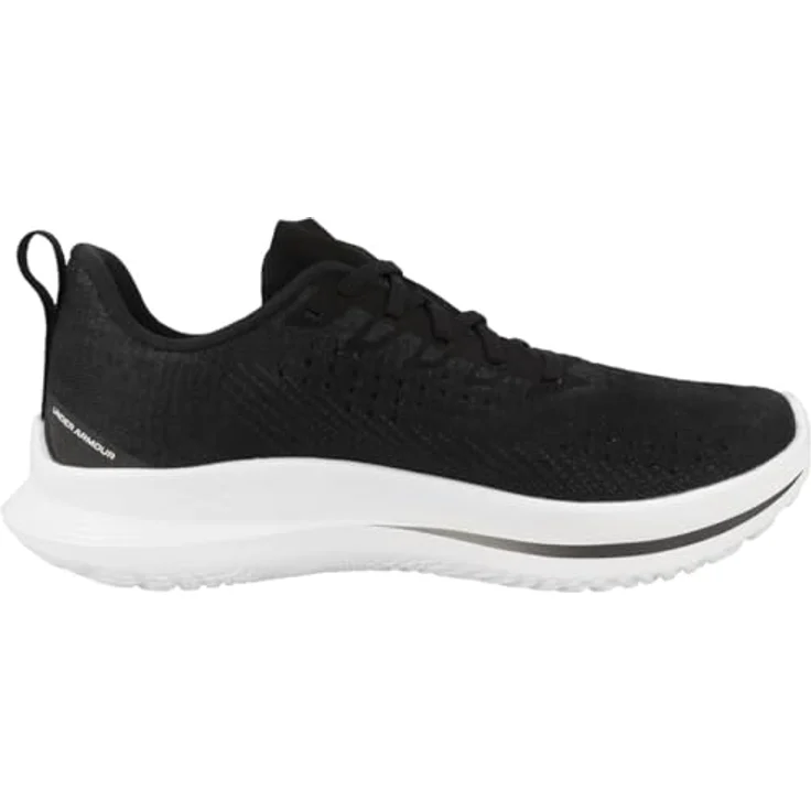 Under Armour Ua Velociti 4, Leichtgewichtige Laufschuhe mit atmungsaktivem Flachstrick-Obermaterial, Schwarz – Bild 3