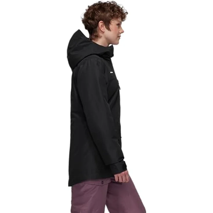 Mammut Fall Line HS Thermo Hooded Women's Jacket, wasserdichte Skijacke mit isolierender Thermo-Funktion, schwarz, Größe M – Bild 3