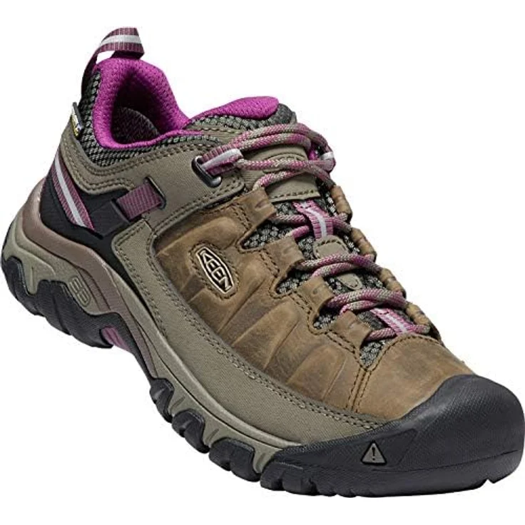 Keen Targhee III WP Shoes, Damen Wanderschuhe, wasserdicht aus Premium-Leder, Größe 40.5, braun – Bild 2