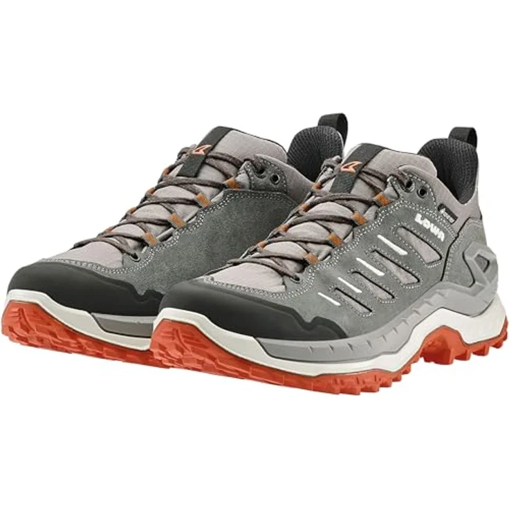 Lowa Wanderschuh Outdoorschuh, Größe EUR 43, Schnürer, Grau, Mesh-Obermaterial, Gummisohle – Bild 2
