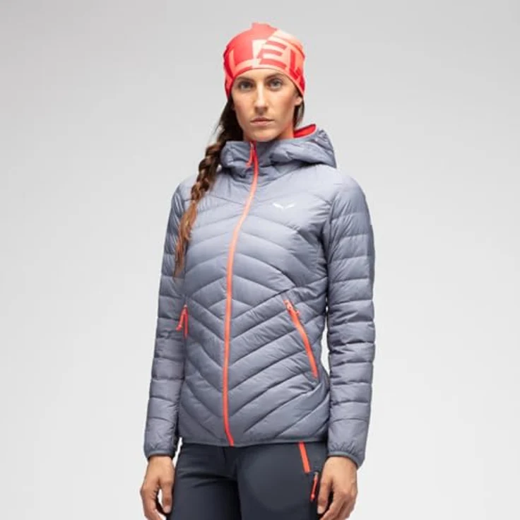Salewa Brenta, Damen Skijacke, daunenisoliert, wasserabweisend, Schwarz, Größe 38 – Bild 5