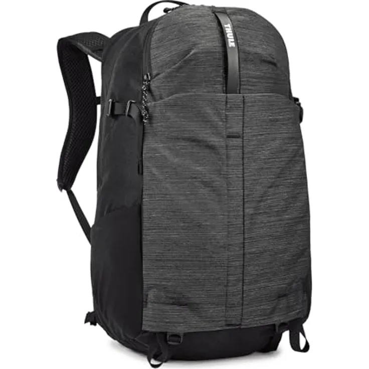 Thule Nanum Trekking-Rucksack, 25L, Schwarz, 420d Nylon, Unisex-Adult, für Tagesausflüge