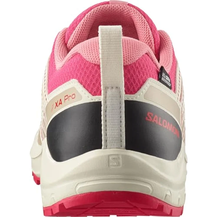 Salomon XA PRO V8 WP J, wasserdichter Outdoorschuh mit atmungsaktivem Obermaterial und Schnellverschluss – Bild 3