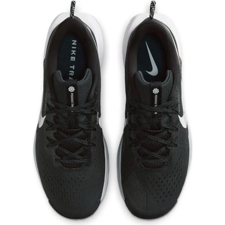 Nike PEGASUS TRAIL 5 Laufschuhe, schwarz, mit ReactX Dämpfung und Gummi-Sohle für bessere Bodenhaftung, Größe 10.5 – Bild 4