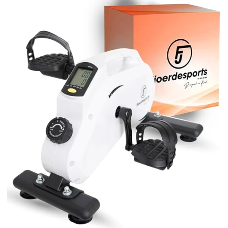 Fjoerdesports Professioneller Arm- und Beintrainer | extra leise, gelenkschonend & rutschfest | inkl. Befestigungsgurt | Heimtrainer für Zuhause | Seniorentrainer – Bild 1