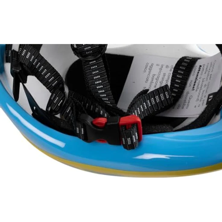 Warner Bros. Looney Tunes Kinderfahrradhelm Titti Silvestro, Schutzhelm für Jungen und Mädchen, 52-56 cm, Hellblau und Gelb – Bild 4