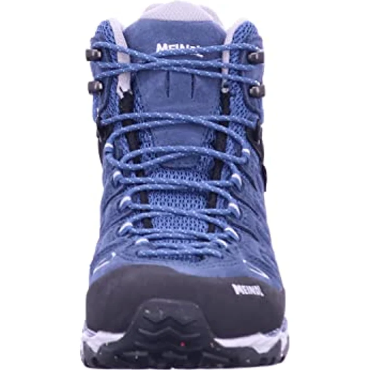 Meindl Lite Hike Lady GTX, Wanderschuh aus Veloursleder und Mesh, GORE-TEX, blau/hellgrau, Größe 42 – Bild 7