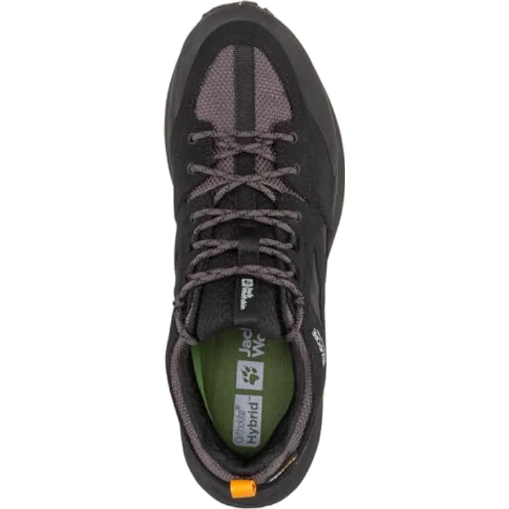 Jack Wolfskin Terraquest Texapore Low M, Herren Wanderschuhe mit Wetterschutz, Schwarz, Größe 44.5 – Bild 3
