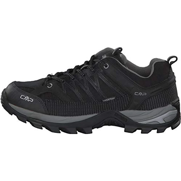 CMP Rigel Low WP, wasserdichter Herren Wanderschuh in Schwarz, Größe 45 – Bild 2