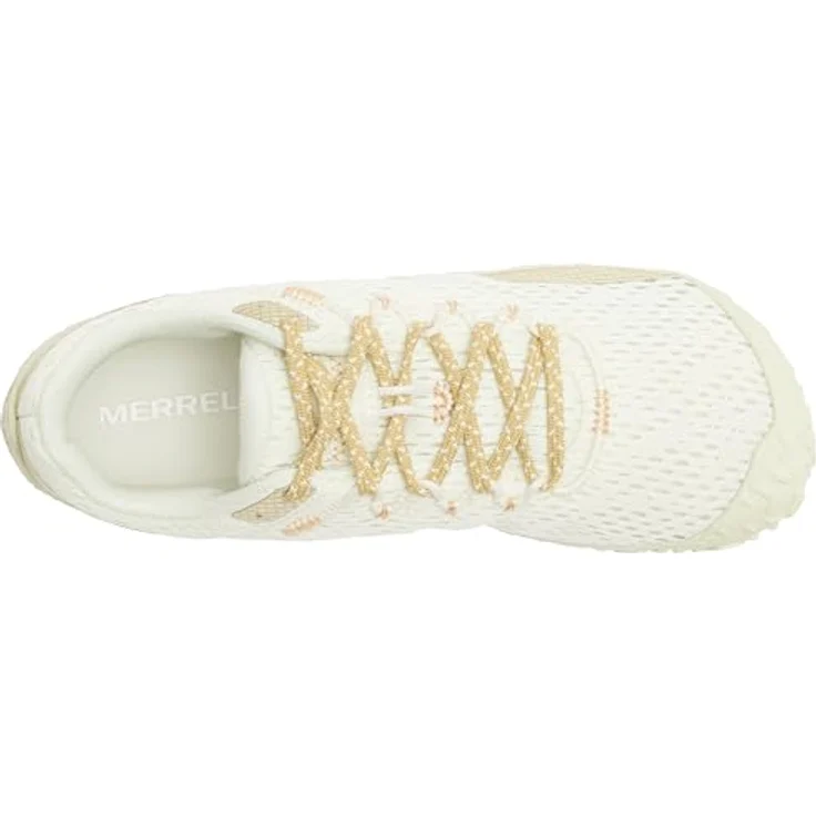 Merrell Damen Vapor Glove 6 Barfußschuh, minimalistisch mit Vibram EcoStep Laufsohle, atmungsaktives Mesh, Farbe Honeydew, Größe 40 – Bild 3