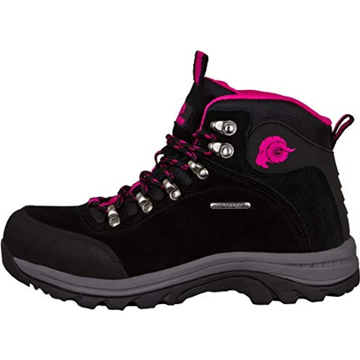 GUGGEN MOUNTAIN Damen Trekking-& Wanderstiefel M014, Wildleder, robust und komfortabel für Wanderungen und Bergtouren – Bild 3
