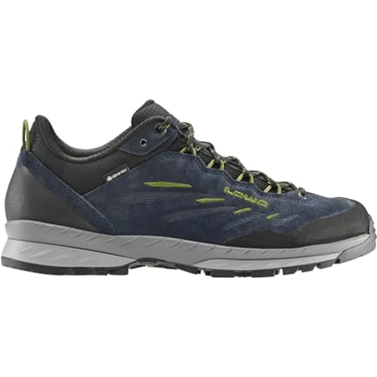 Lowa Delago Gtx Lo, Leichter Approach-Schuh mit VIBRAM ROCK TRAC® SENSE, Navy/Farn, Größe 45 – Bild 2