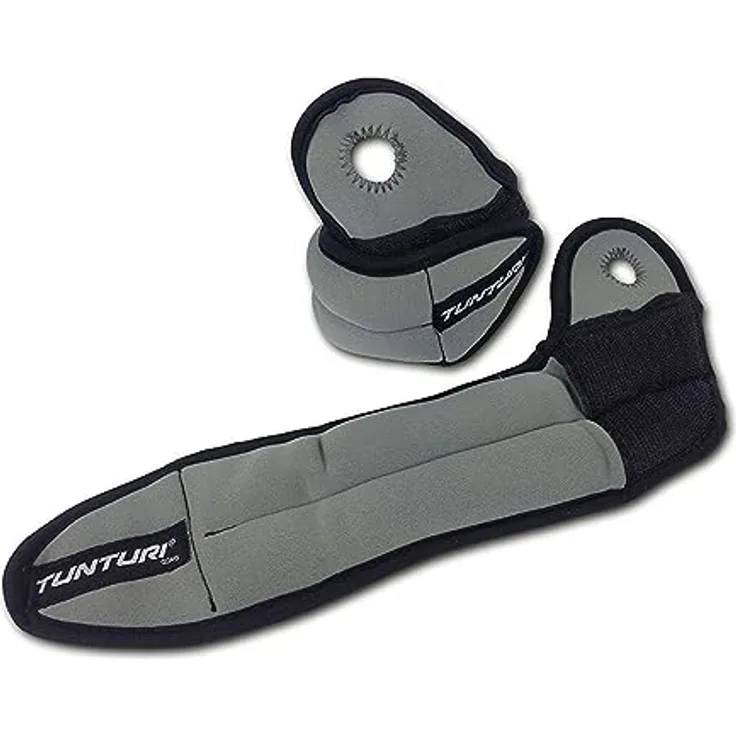 Tunturi Gewichtsmanschetten 2 X 0,5 kg mit Daumenloch, Nylon-Jersey Material, 14TUSFU003