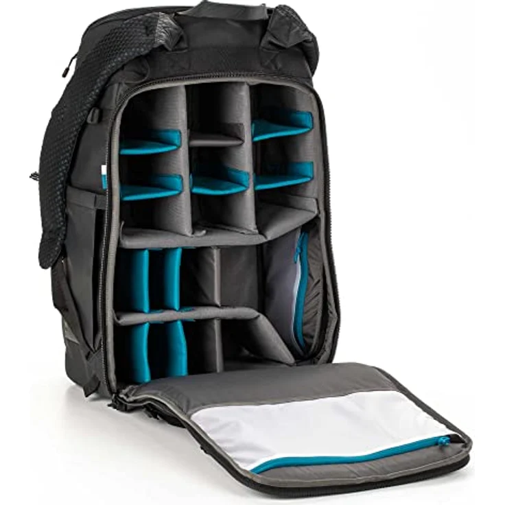 Tenba Sac AXIS V2 Backpack 32L Noir, Wanderrucksack mit Kamera-/Laptop-Getriebe-Kapazität bis zu 400 mm 2,8 Zoll, versteckter Bluetooth-Tracker-Tasche, 3-Punkt-Kamera-Zugang und Airflow-Gurt – Bild 4