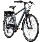 ZÜNDAPP E-Bike Elektrofahrrad Trekking 28 Zoll Herren 155-185 cm 21 Gang 374,4 Wh Akku V-Brakes Green 7.7