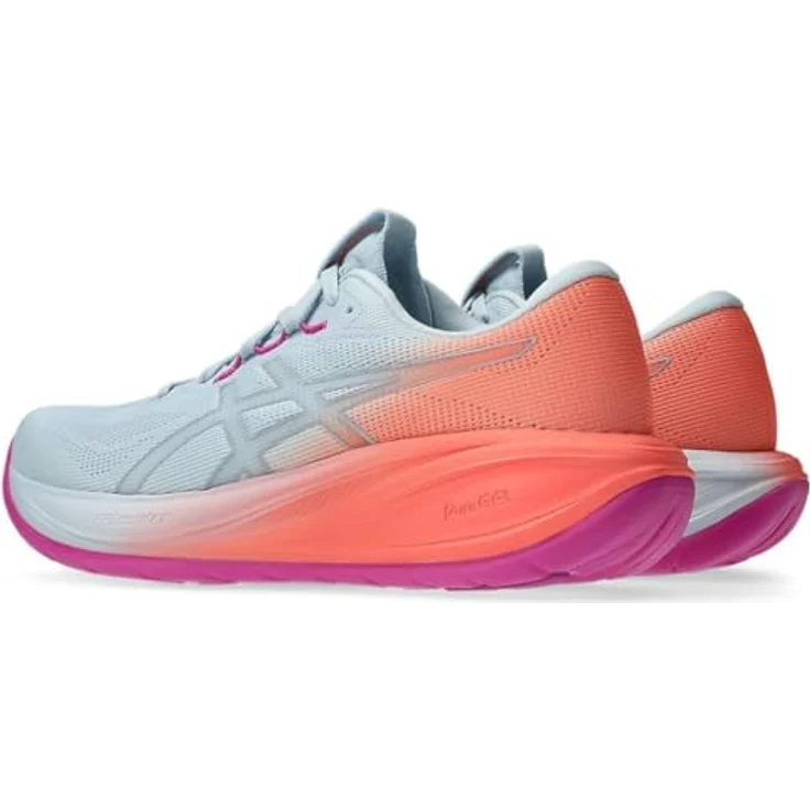 Asics Gel-Cumulus 28, Laufschuhe mit ASICS GEL™-Technologie, sky/sun coral, Größe: 7 – Bild 3