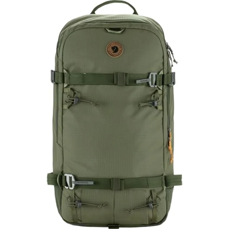 Fjällräven Bergtagen Touring 30L Rucksack, wasserdichter Skitouren-Rucksack aus 100% recyceltem Polyamid, Laurel Green/Deep Forest, M/L – Bild 1