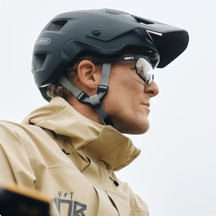 ABUS MTB-Helm MoDrop MIPS, Schwarz, anpassbarer Mountainbike-Helm mit Zopfkompatibilität und Multi-Shell In-Mold Technologie – Bild 5