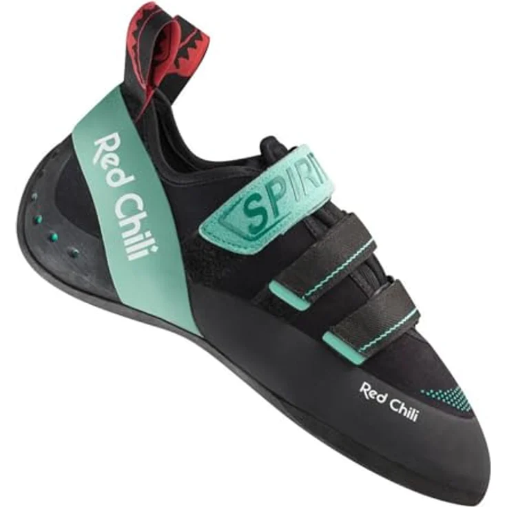 Red Chili Spirit LV IV, Damen Kletterschuhe, Velcro mit hervorragendem Trittgefühl, Schwarz, Größe 39 – Bild 1