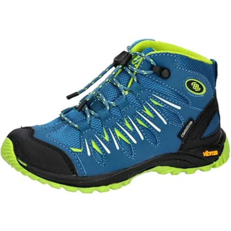 Brütting Expedition Kids High, Wanderschuhe für Jungen mit wasserdichter Comfortex-Klimamembran, Blau – Bild 1