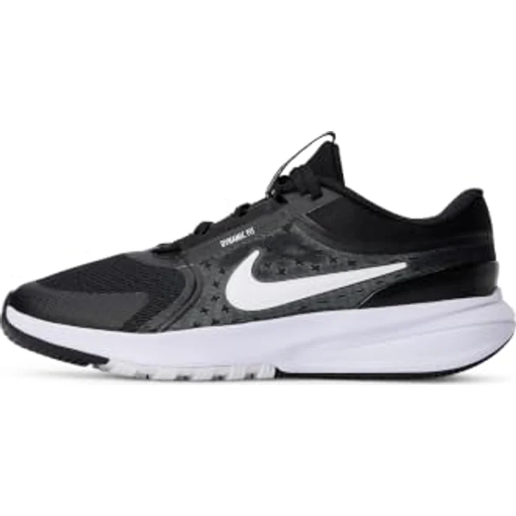 Nike Star Runner 5, Laufschuhe für Kinder mit federnder Dämpfung und atmungsaktivem Obermaterial, Schwarz – Bild 1