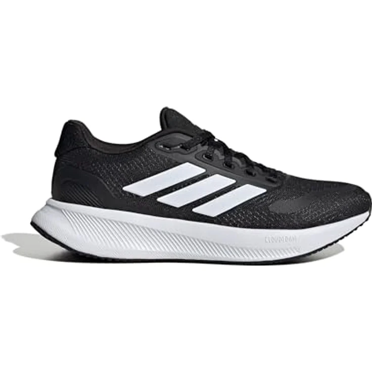 adidas Damen Runfalcon 5 Laufschuhe, Core Black/Cloud White, Größe 41 1/3 EU – Bild 3