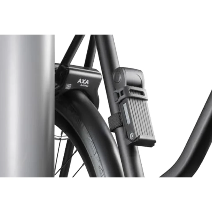 AXA Fold 80 Lite, Veloschloss aus hochwertigem Stahl, Sicherheitsstufe 7, 80 cm, leichtes Design mit Halterung – Bild 6