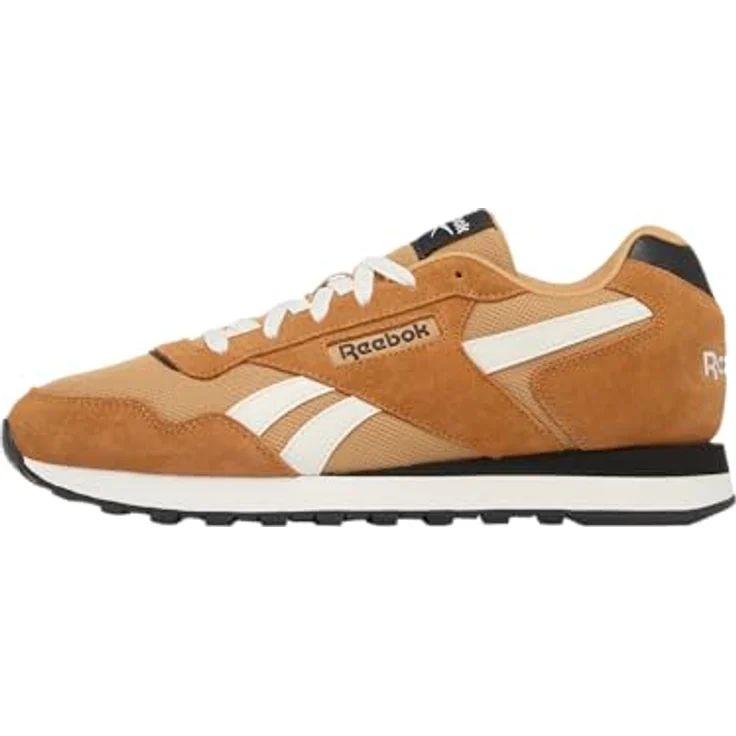 Reebok Glide Unisex Sport Sneaker mit modernem Komfort, Farbe Brown/Camel/Chalk – Bild 4