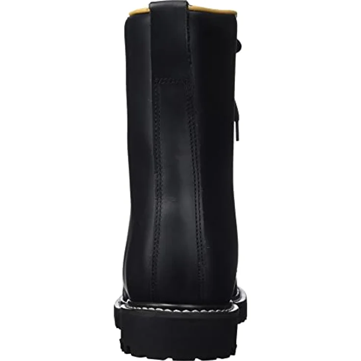 MFH Leder Kampfstiefel, schwarz, waterproof, rutschsichere Sohle, herausnehmbare Innensohle, 9-Loch Schnürung – Bild 3