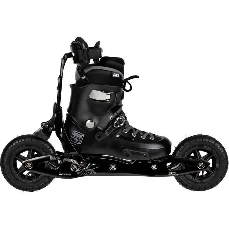 POWERSLIDE XC Trainer 150 Inlineskates, 2x, 150, 45-46, Off-Road SUV Inline Skate, Schwarz