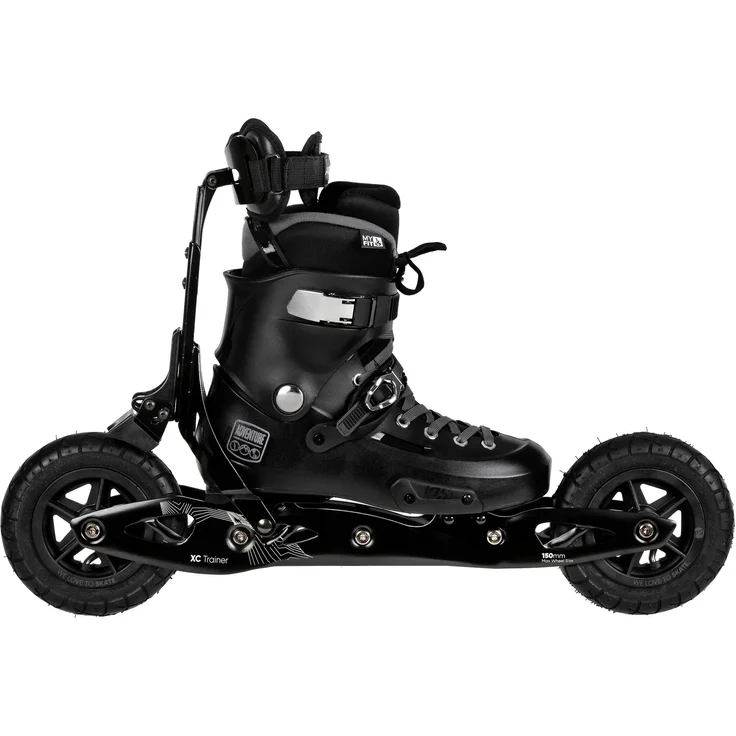POWERSLIDE XC Trainer 150 Inlineskates, 2x, 150, 45-46, Off-Road SUV Inline Skate, Schwarz – Bild 1