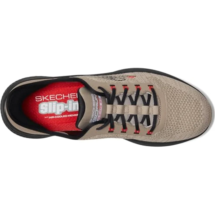 Skechers GO RUN ELEVATE 2.0-STEADY MOTION, Herren Laufschuhe für Roadrunning, Slip-In-Konstruktion, Grau, Größe 46 – Bild 2