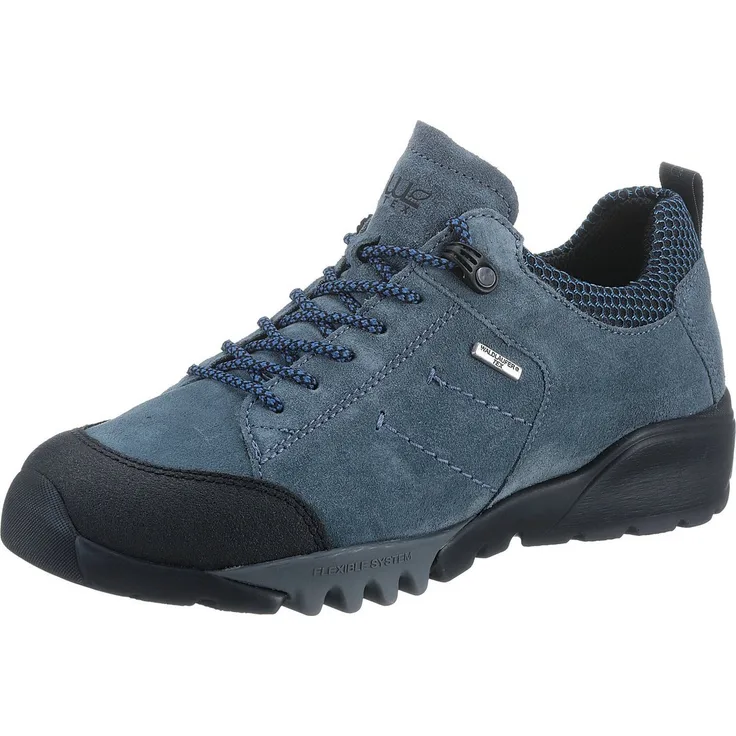 Waldläufer H-AMIATA Trekkingschuh, Freizeitschuh mit TEX-Ausstattung, H-Weite, atmungsaktives Veloursleder, herausnehmbarer Innensohle