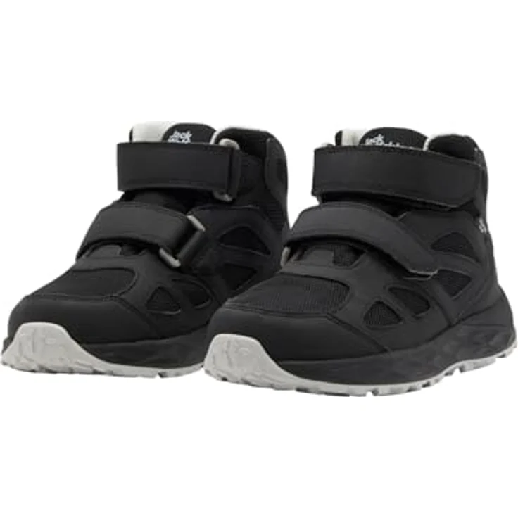 Jack Wolfskin WOODLAND 2 TEXAPORE MID VC K, Wasserdichter Wanderschuh mit Klettverschluss und Gummisohle – Bild 7