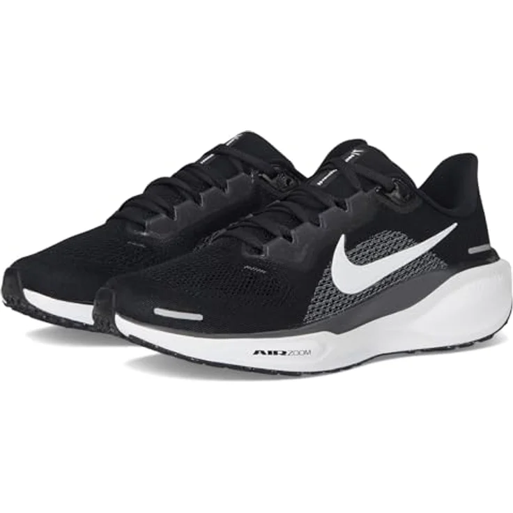 Nike Air Zoom Pegasus 41, Laufschuhe für Damen mit ReactX-Schaumstoff und Zoom Air-Technologie, Schwarz-Weiß, EU 43 – Bild 2