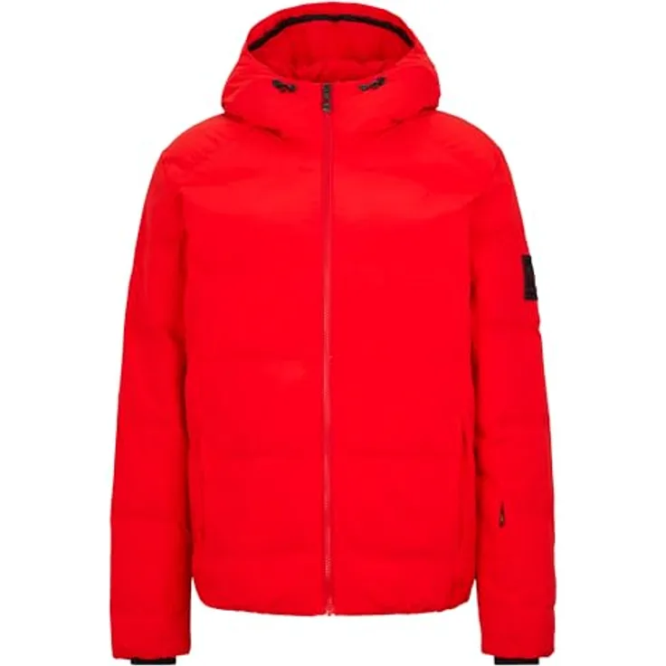 Ziener Herren TYERS-Z Ski-Jacke, warm, atmungsaktiv, wasserdicht, mit Comfortemp® Wattierung, rot