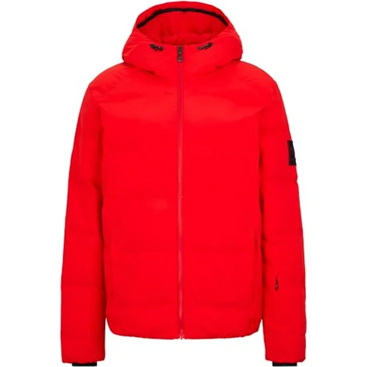 Ziener Herren TYERS-Z Ski-Jacke, warm, atmungsaktiv, wasserdicht, mit Comfortemp® Wattierung, rot – Bild 1