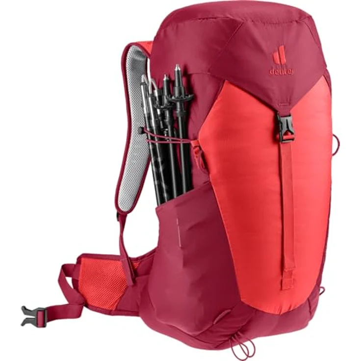 Deuter AC Lite 30 Wanderrucksack, 59 cm, rot, 100% Polyester, kompaktes Design für Outdoor-Aktivitäten – Bild 12