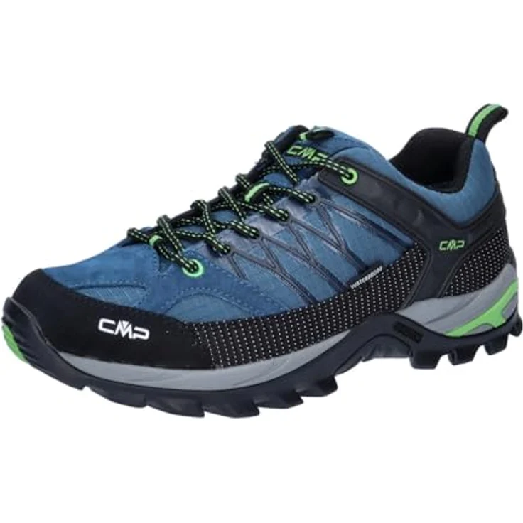 CMP RIGEL LOW TREKKING SHOES WP, wasserdichte Outdoorschuhe mit trittsicherer Gummi-Sohle – Bild 1