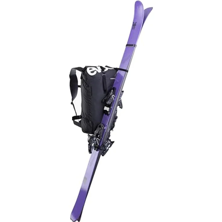 EVOC SUMMIT 20 Wanderrucksack, Sportrucksack mit ergonomischem Tragesystem, Lawinenfach und Trinkblasenfach, 20 l Volumen, Schwarz – Bild 5