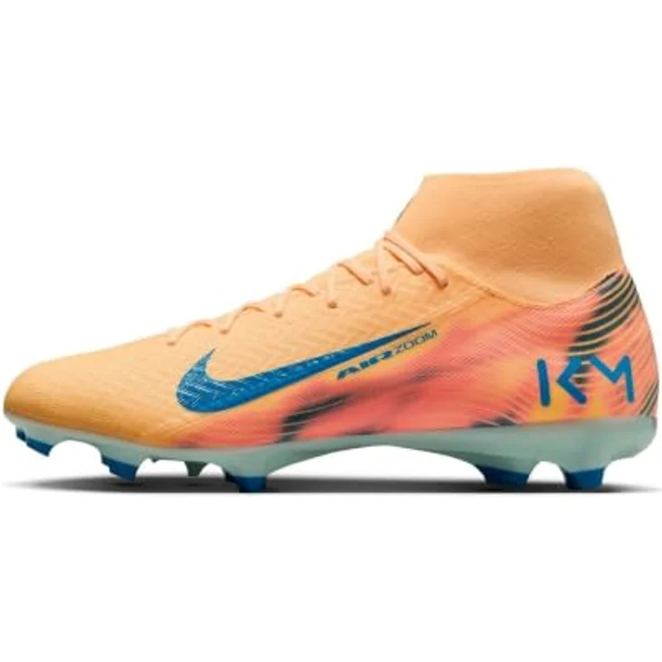 Nike Mercurial Superfly 10 Academy KM FG/MG, Fußballschuhe für Unisex, Fusion Orange, Dynamic Fit-Kragen, NikeSkin-Obermaterial, optimierter Grip – Bild 1