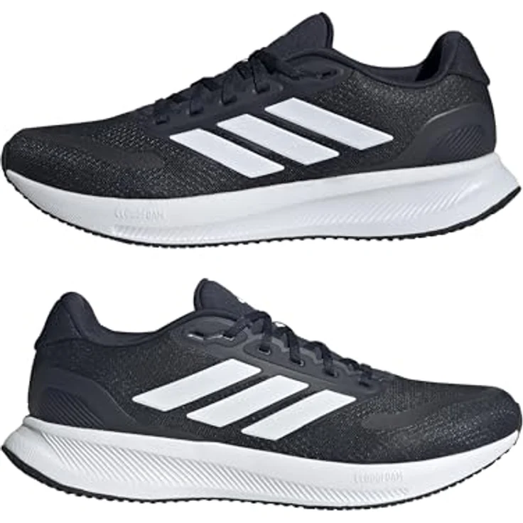 adidas RUNFALCON 5, Herren Laufschuh in Blau, Größe 7.5 mit optimaler Dämpfung und atmungsaktiver Obermaterialkombination – Bild 7